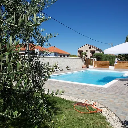 Antonija With Pool Biograd Na Moru
