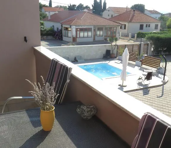 Antonija With Pool Biograd Na Moru